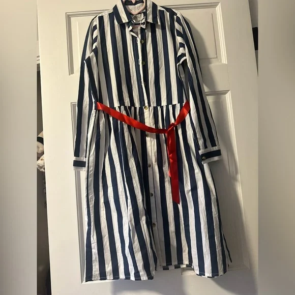 A.T.U.N stripped dress kids - Picture 6 of 9